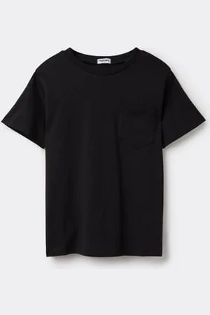 Tezenis Camiseta de algodón de cuello redondo con bolsillo para niño Niño Tamaño 4-5