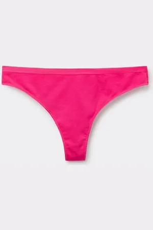 Tezenis Brasileña en Algodón Orgánico Color Sólido Mujer Tamaño XS