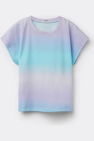 Tezenis Camiseta Algodón Manga Ancha Niña Chica Tamaño 8-9