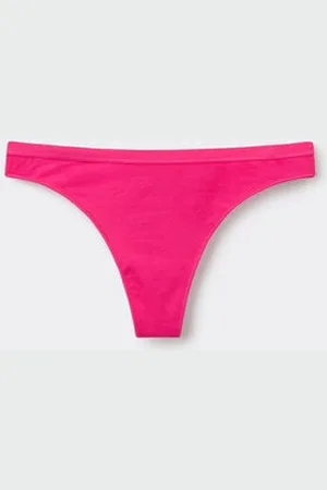 Tezenis Tanga de Algodón Orgánico Mujer Tamaño L