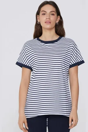 Tezenis Camiseta de Algodón con Vuelta Kimono Mujer Tamaño M