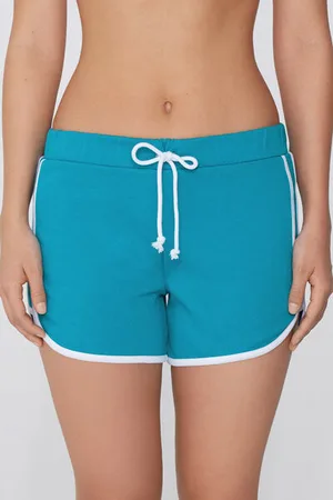 Tezenis Shorts de Felpa con Ribetes Mujer Tamaño XS