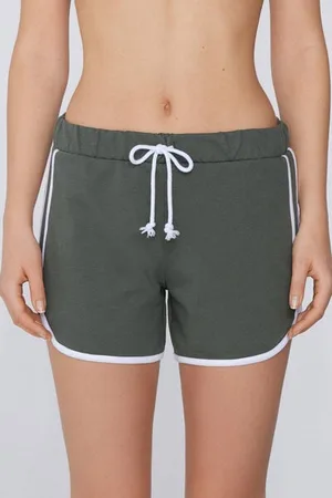 Tezenis Shorts de Felpa con Ribetes Mujer Tamaño S