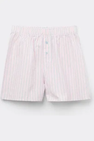 Tezenis Pantalones Cortos Tela Algodón Arrugada Mujer Tamaño M