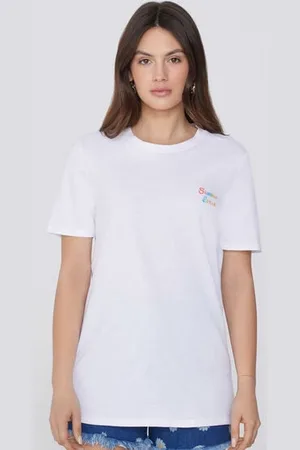 Tezenis Camiseta Algodón con Estampado Mujer Tamaño L