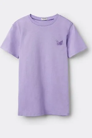 Tezenis Camiseta Algodón Cuello Redondo Bordado Niña Chica Tamaño 10-11