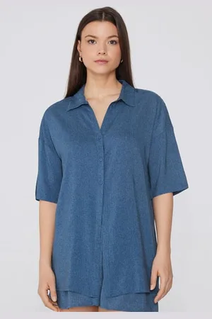 Tezenis Camisa de Media Manga de Tela Mujer Tamaño M