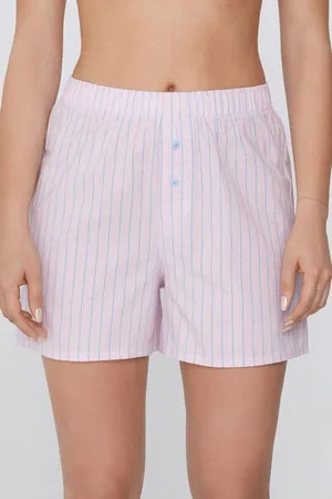 Tezenis Pantalones Cortos Tela Algodón Arrugada Mujer Tamaño S