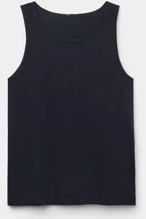 Tezenis Camiseta de tirantes ancho y cuello redondo de algodón Hombre Tamaño S