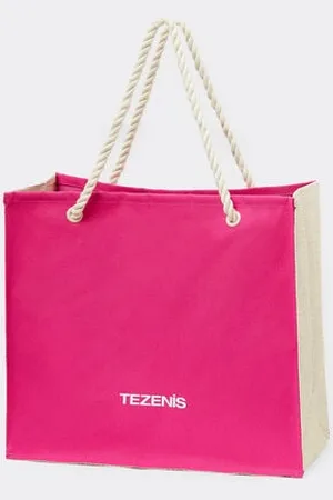 Tezenis Bolso de Playa Grande Logo Mujer Tamaño TU