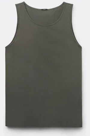Tezenis Camiseta de tirantes ancho y cuello redondo de algodón Hombre Tamaño XL