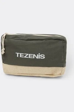 Tezenis Neceser para traje de baño de Tela con Cremallera Mujer Tamaño TU