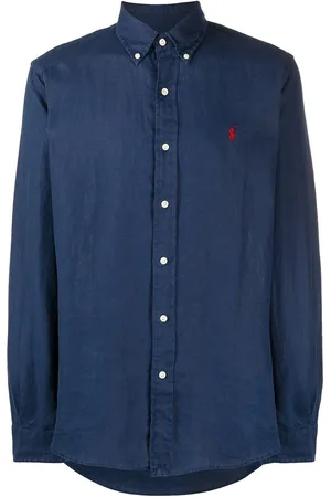 Ralph Lauren Camiseria camiseria hombre sport shirt 710794141002 newport navy talla XXL