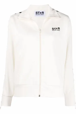 Golden Goose Sudadera sudadera mujer star/ zipped track jacket denise / triacetate/ star write/s gwp00875p000520 81347 talla S