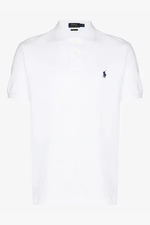 Ralph Lauren Polo polo hombre basic mesh ssl knit 710666998002 white talla S