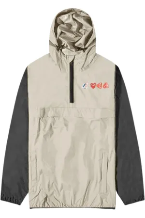 Comme des Garçons Sudadera comme des garcons sudadera hombre k-way hoodie half zip - p1j506 black talla S