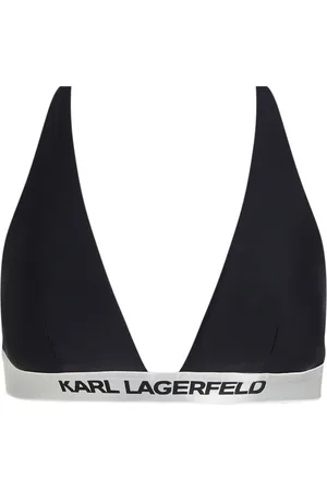Karl Lagerfeld Bikini sujetador bikini sujetador mujer logo triangle top w/ elastic - 240w2218 999 talla M