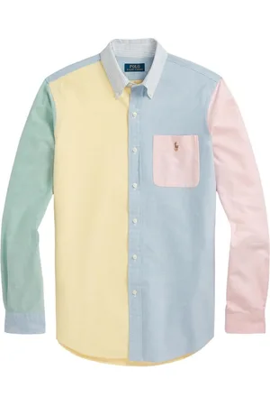 Ralph Lauren Camiseria camiseria hombre cubdpppks-long sleeve-sport shirt 710928919001 4680 funshirt talla M