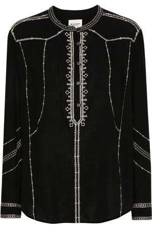 Isabel Marant Camiseria camiseria mujer pelson-gc 24pht0304fab1j09e 01bk talla 40
