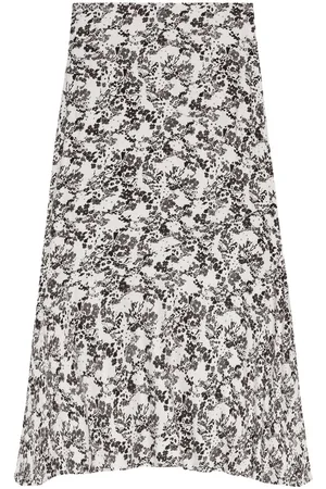 Ganni Falda falda mujer viscose twill long skirt - f8964 135 talla 36