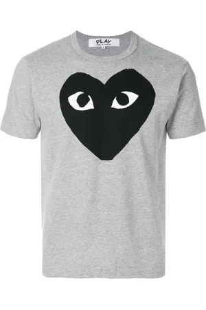 Comme des Garçons Camiseta comme des garcons camiseta hombre play t-shirt - axt084051 grey talla M