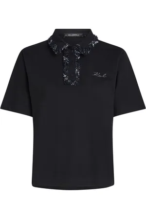 Karl Lagerfeld Polo polo mujer boucle mix polo - a1w17079 999 talla M
