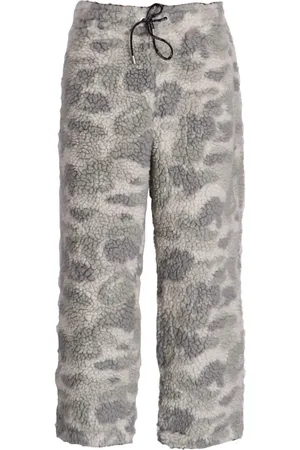 BAPE Pantalon pantalon hombre tonal solid camo metal logo pin fleece pants m - 1j80152055 gra talla S