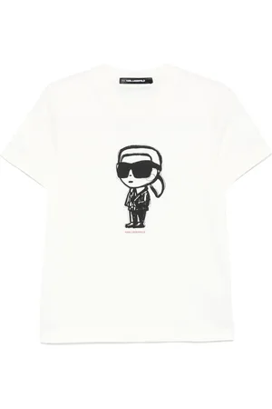 Karl Lagerfeld Top top mujer ikon sketch karl t shirt - a1w17126 b09 talla XS