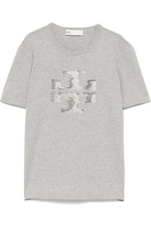 Tory Burch Top top mujer crystal logo t shirt - 163272023 023 talla XS