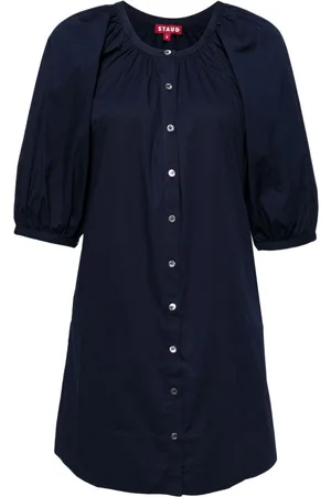 Staud Vestido vestido mujer mini vincent dress - 907905 nvy talla XS