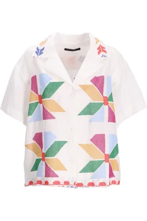 Greek Archaic Kori Camiseria camiseria mujer shirt aeolis s/s - s24k260027 1101 talla XS