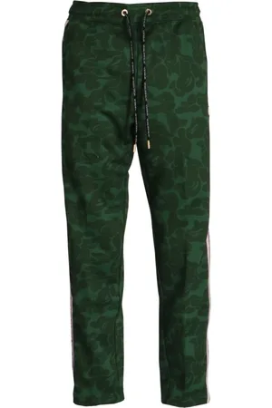 BAPE Pantalon pantalon hombre tonal solid camo track pants m - 1j80152062 grn talla XL