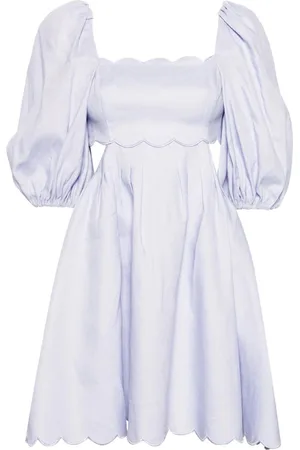 ZIMMERMANN Vestido vestido mujer halliday scallop mini dress - 1082dss241 lil talla 1