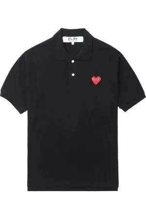 Comme des Garçons Polo comme des garcons polo hombre t-shirt red emblem - axt006051 black talla S