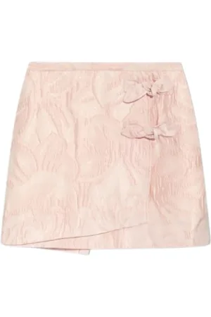 Ganni Falda falda mujer textured cloqu?? mini skirt - f9267 038 talla 42