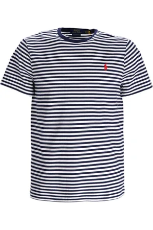 Ralph Lauren Camiseta camiseta hombre ssydcnm18-short sleeve-t-shirt - 710956828001 deckwash white newport navy talla S
