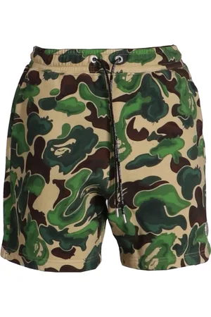 BAPE Pantalon corto pantalon corto hombre art camo sweat shorts m - 1j80153055 grn talla S