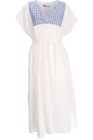 Greek Archaic Kori Vestido vestido mujer dress cross long gatherings belt - s25k430825 2105 talla S