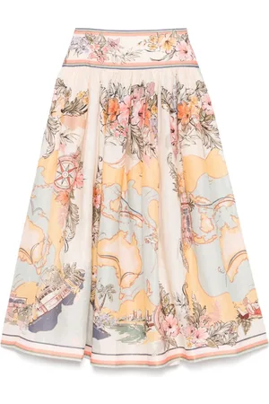 ZIMMERMANN Falda mujer tallow midi skirt - 1750srs253 naump talla 2