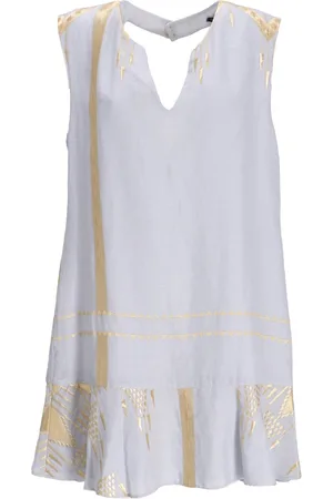 Greek Archaic Kori Vestido vestido mujer dress short roots short open back - s25k430493 4301 talla XS