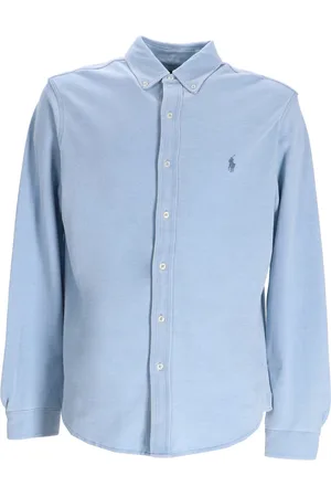 Ralph Lauren Camiseria camiseria hombre lsfbbdm5-long sleeve-knit - 710654408130 light indigo c7565 talla S