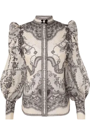 ZIMMERMANN Blusa blusa mujer crush body shirt - 2410tr251 ivolock talla 2