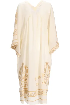 Greek Archaic Kori Vestido vestido mujer dress long crete bell sleeve - s25k430582 41101 talla XS