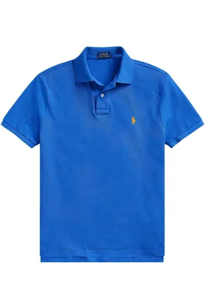 Ralph Lauren Polo polo hombre sskccmslm1-short sleeve-knit - 710782592011 new iris blue c2427 talla S