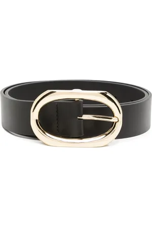 ANINE BING Cinturon cinturon mujer signature link belt - a122145000a black talla XS/S