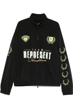 Represent Outerwear outerwear hombre world championship track jacket - mlm1795 black talla M