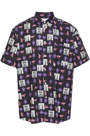 Comme des Garçons Camiseria comme des garcons camiseria hombre mens shirt woven - fmb002 print f talla M