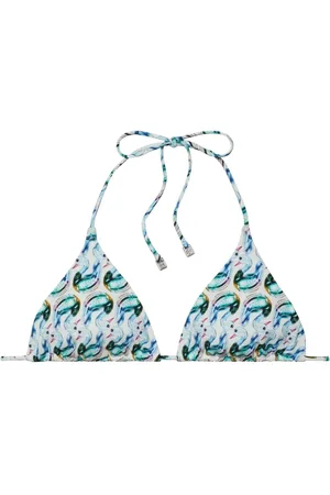 Tory Burch Bikini sujetador bikini sujetador mujer printed string bikini top - 167524417 417 talla S