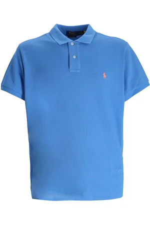 Ralph Lauren Polo polo hombre sskccmslm1-short sleeve-knit - 710680784406 blue orbit c2113 talla S