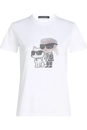Karl Lagerfeld Top top mujer ikon rs duo t shirt - a1w17131 100 talla XS